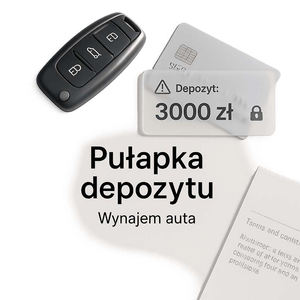 Najczęstsza pułapka w wynajmie auta: depozyt