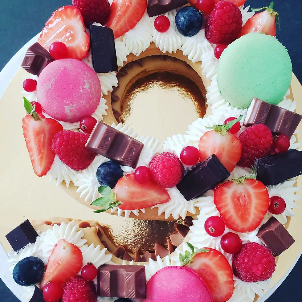 Miniature : Number cake
