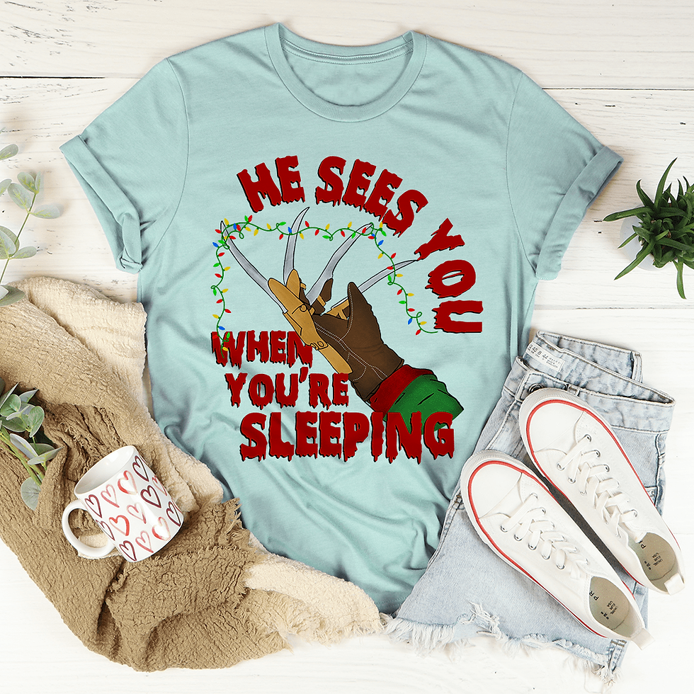 Thumbnail: He Sees You When You're Sleeping Tee