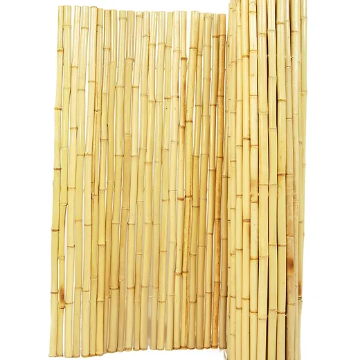 Bamboo Fences And Screening For Sale Uk Bs Bamboo Most bamboo fences consist of tight rolls of contiguous stalks bound together with galvanized steel wire. bamboo fences and screening for sale