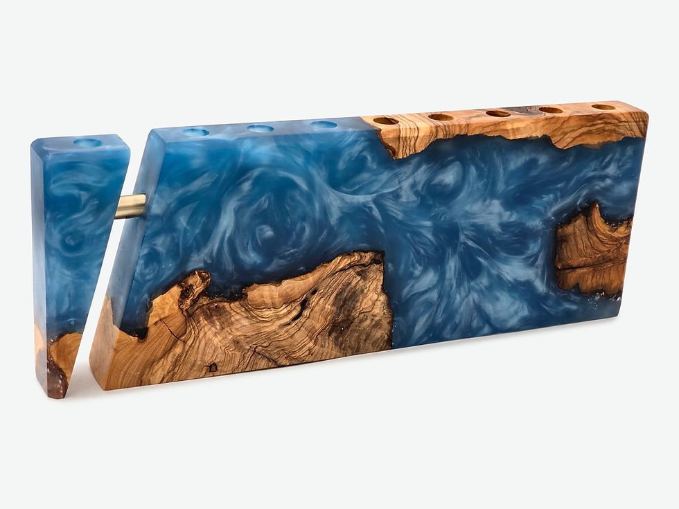 Thumbnail: Large Epoxy Menorah