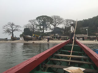 pirogue, boat, guinea, west african coast, iles de loos,