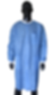 Thumbnail: Disposable PP Coat, Knitted Collar and Cuff, 3 Pockets, 5 Buttons 100pk