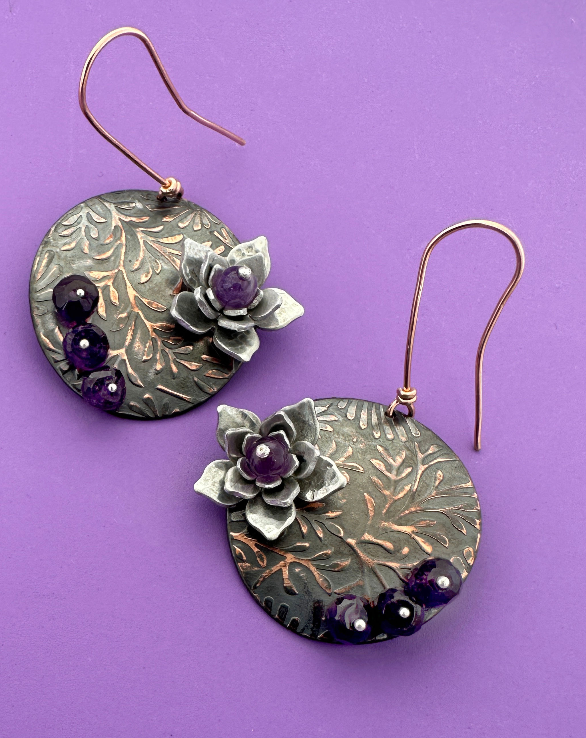 Rosey Meadow Earrings