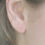 Thumbnail: Dot of Rose Gold Stud Earrings