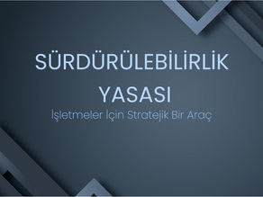 Sürdürülebilirlik Raporlaması: İşletmeler İçin Stratejik Bir Araç