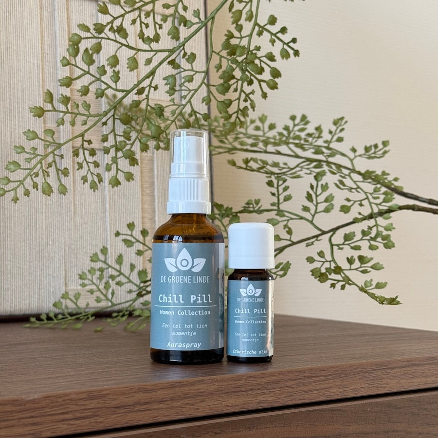 Chill Pill spray & olie, tegen stress en irritatie