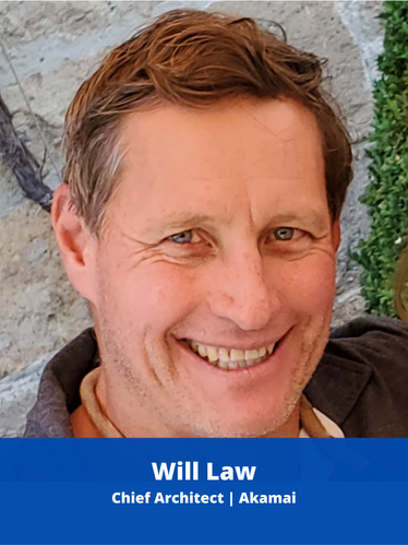 Chief Architect within the Edge Technology Group at Akamai and a leading media delivery technologist. Involved with streaming media on the Internet for the last 21 years, he has a strong focus on client-side development and wrote many of the early connection frameworks. Currently focusing on low latency streaming, MPEG DASH, technology evaluation, CMCD, CMAF, and WebTransport. Law is currently Co-Chair of the W3C WebTransport Working Group and past Chairman of the DASH Industry Forum and the CTA WAVE Project. He holds Masters degrees in Aerospace Engineering and an MBA and has worked previously for Adobe, Internap and a series of five engineering and media-related startups.