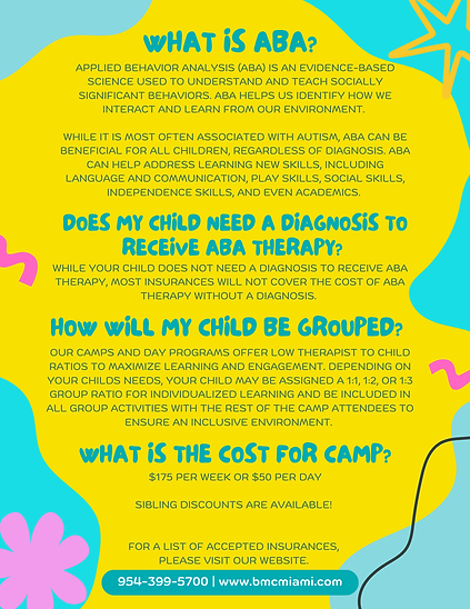 ABA Summer Camp