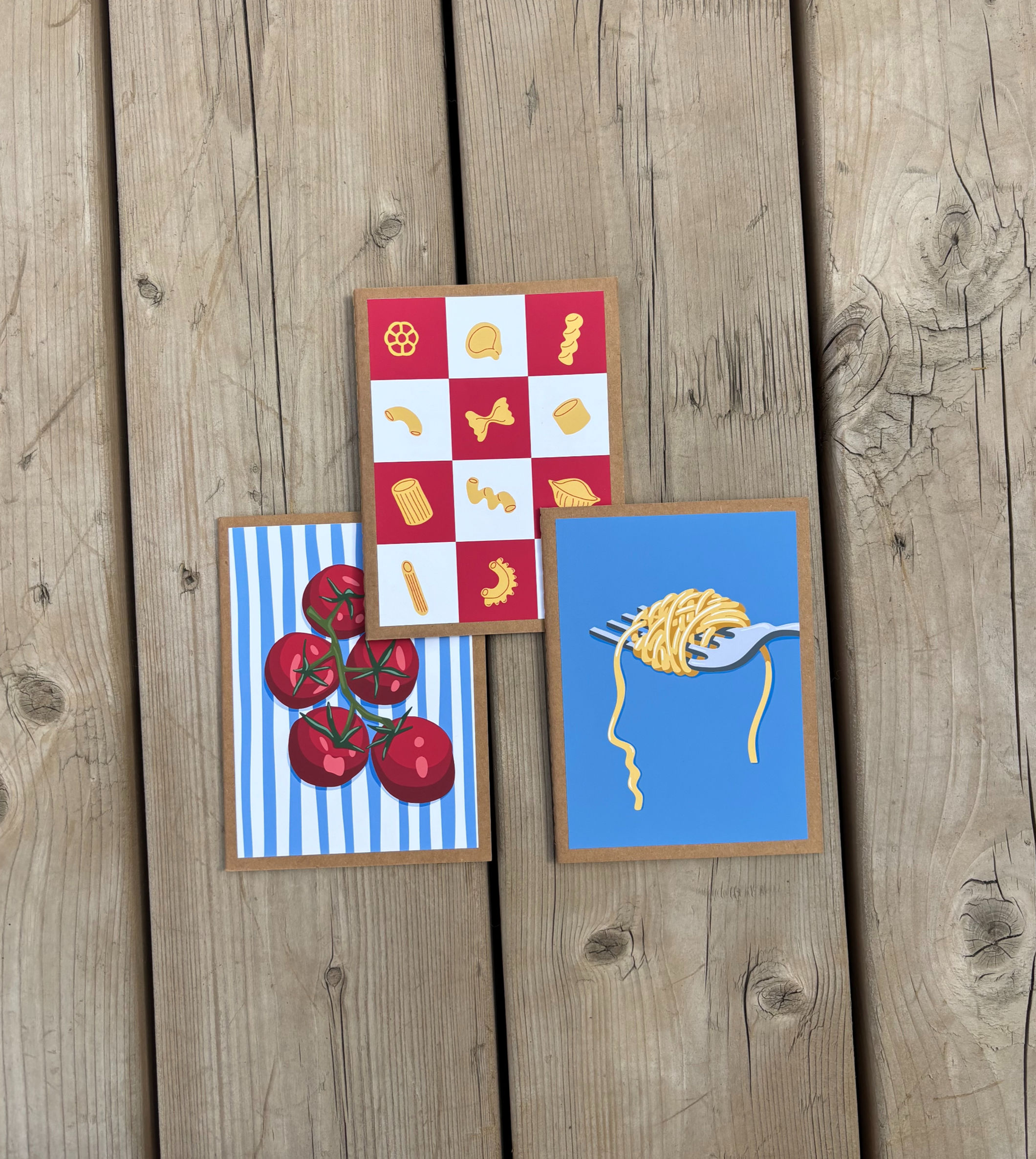 Pasta Notebook Set