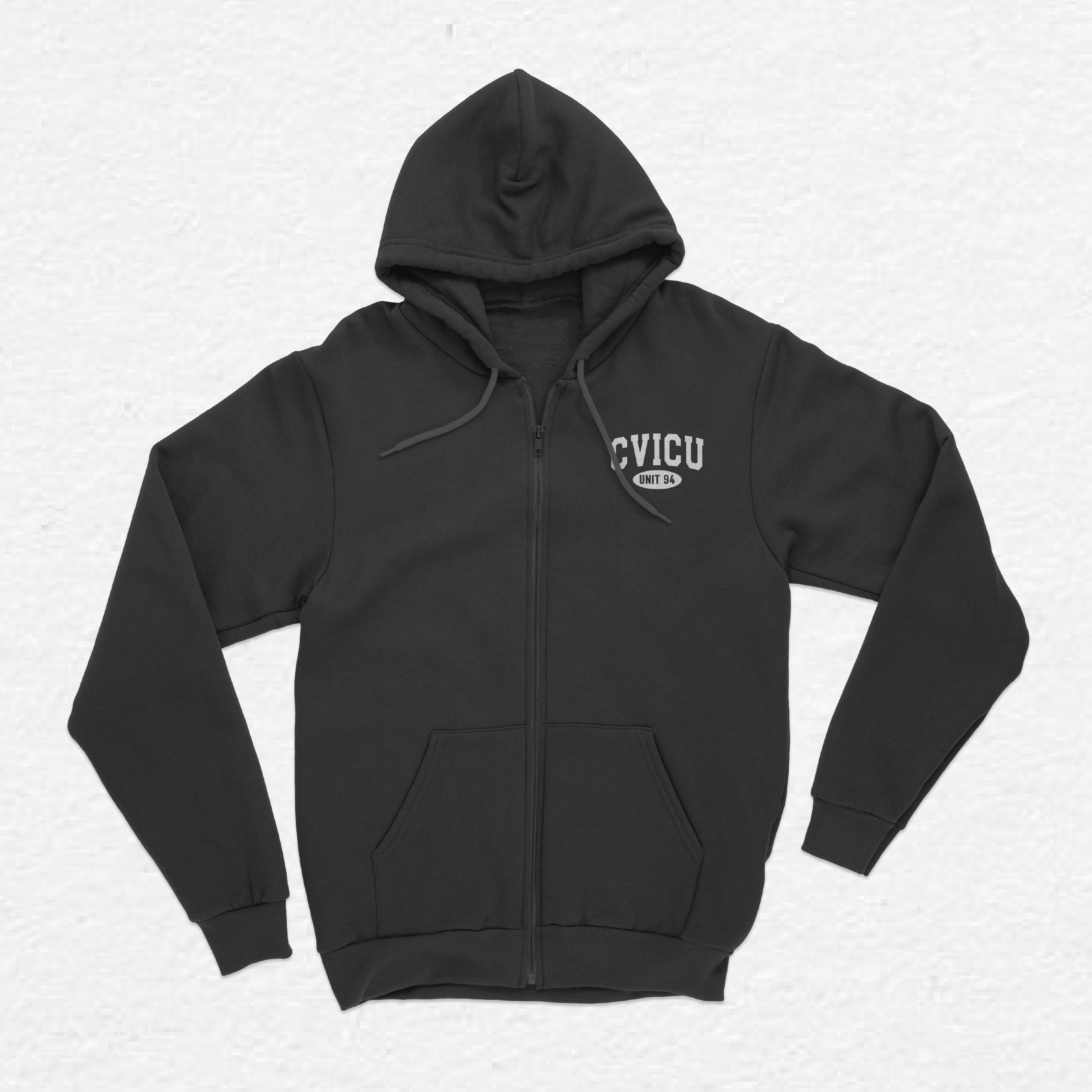 CVICU Unit Order Zip-Up Hoodie