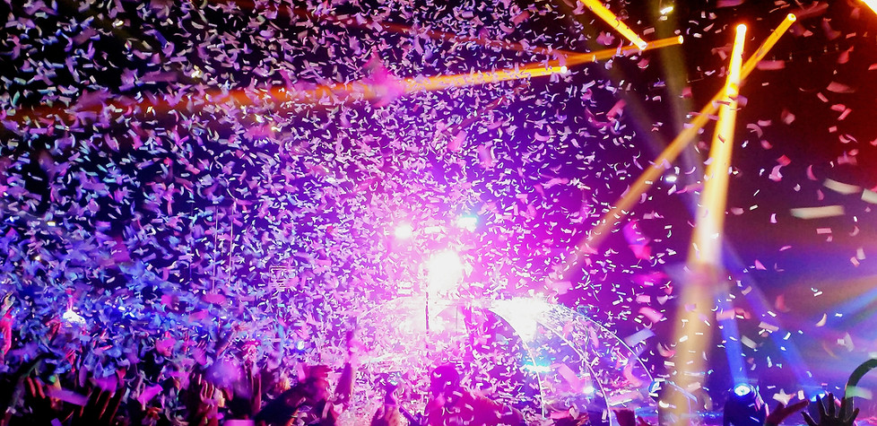 Concert Pink Confetti