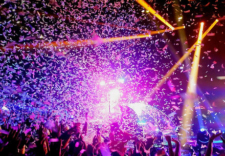 Concert Pink Confetti