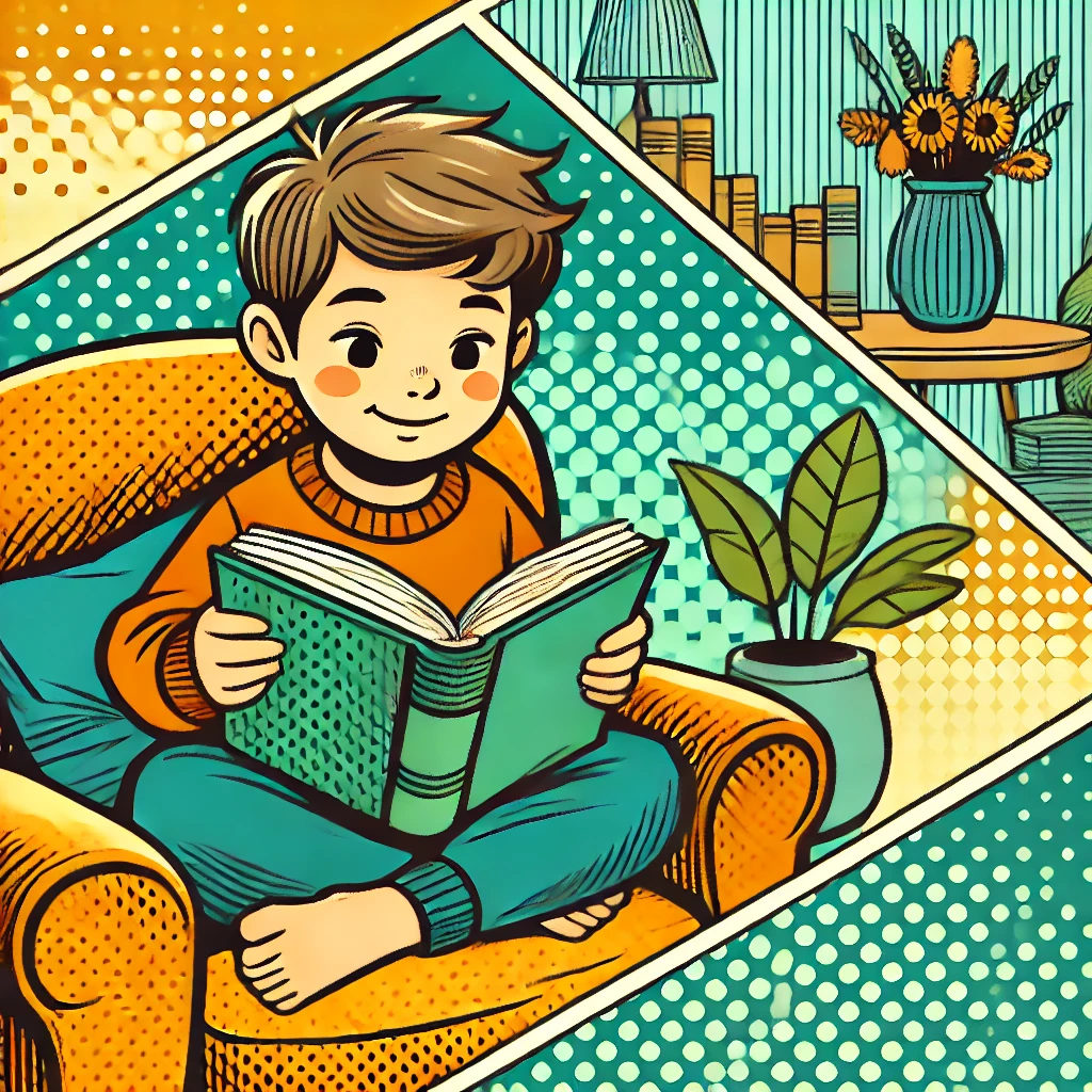 child reading