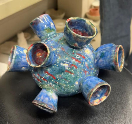 The Shape of an Epidemic
A Ceramic Interpretation of Bacteria 