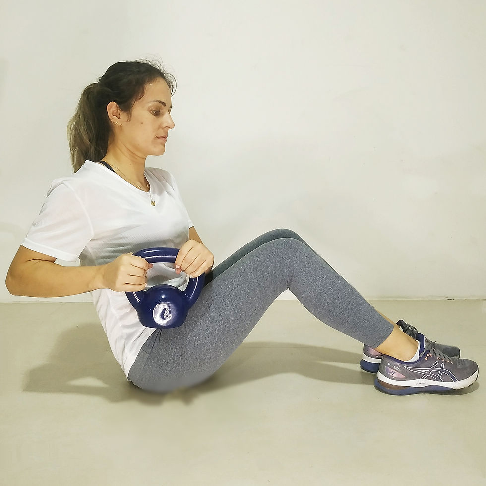 Miniatura: Kettlebell Emborrachado Azul 6kg