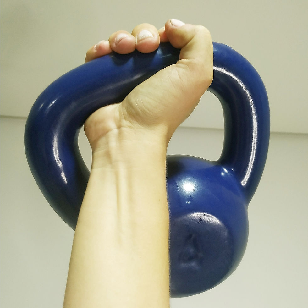 Miniatura: Kettlebell Emborrachado Azul 4kg