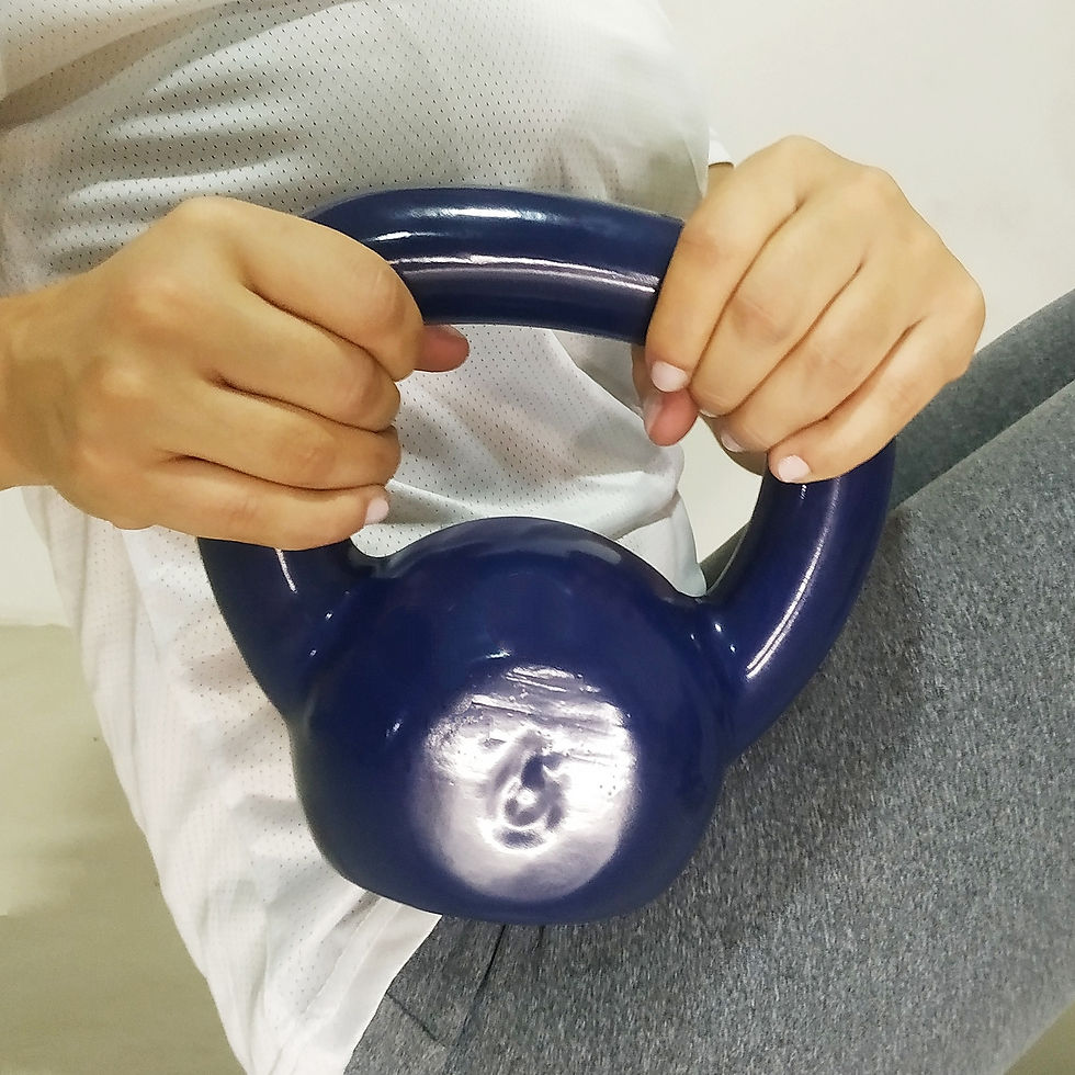 Miniatura: Kettlebell Emborrachado Azul 6kg