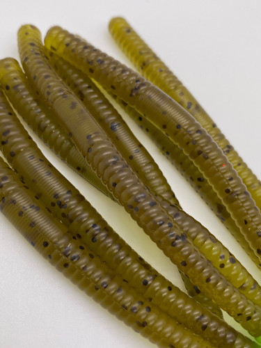 4.75” Trick Worm Pumpkin Seed - Image 2
