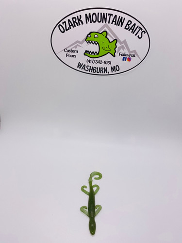 4” Lizard Green Pumpkin - Image 2