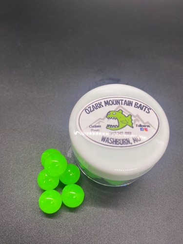 Trout/ Panfish Eggs Toxic Green