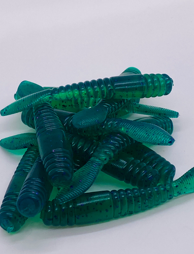 2.75” Ned Crawler Emerald Green
