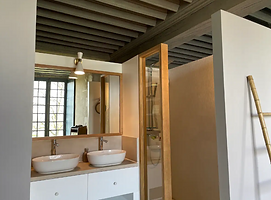 salle de bain du chateau de meauce