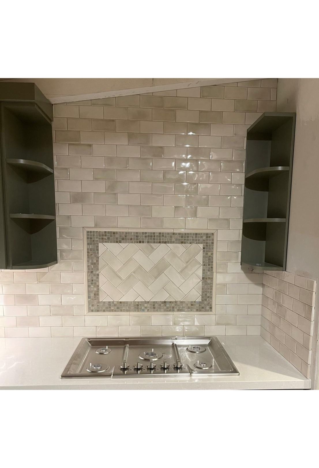 Kitchen backsplash tile installation Santa Barbara