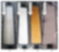 Photographs of before and after use for (a) clean new membrane at day 1, (b) LPFD MF+CF+ClO2 at final day, (c) LPFD MF+CF+UV at day 60, and (d) LPFD MF+GAC at day 60.