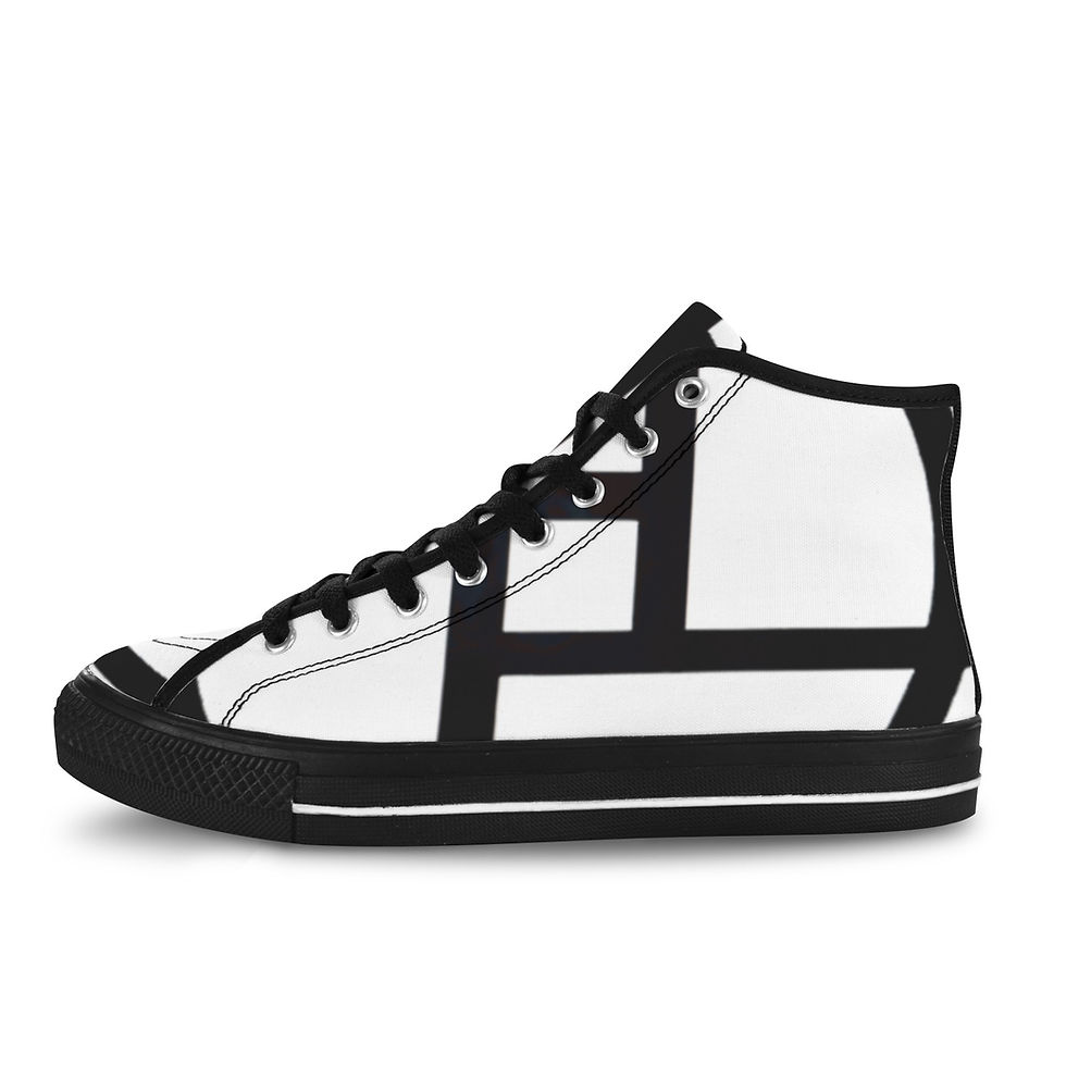 Miniatyrbilde: PERSPEKTIV* ™️ Steppaz Vancouver High Top Canvas Women's Shoes