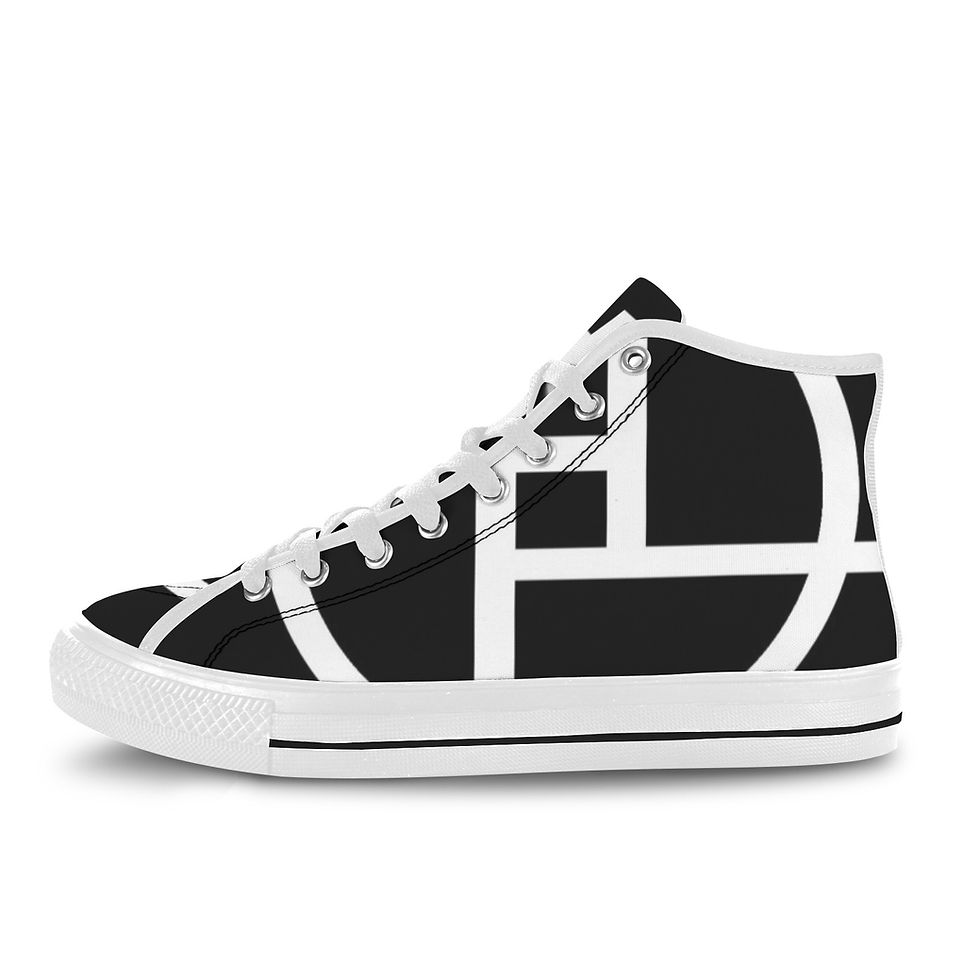 Miniatyrbilde: PERSPEKTIV* ™️ Steppaz Vancouver High Top Canvas Men's Shoes