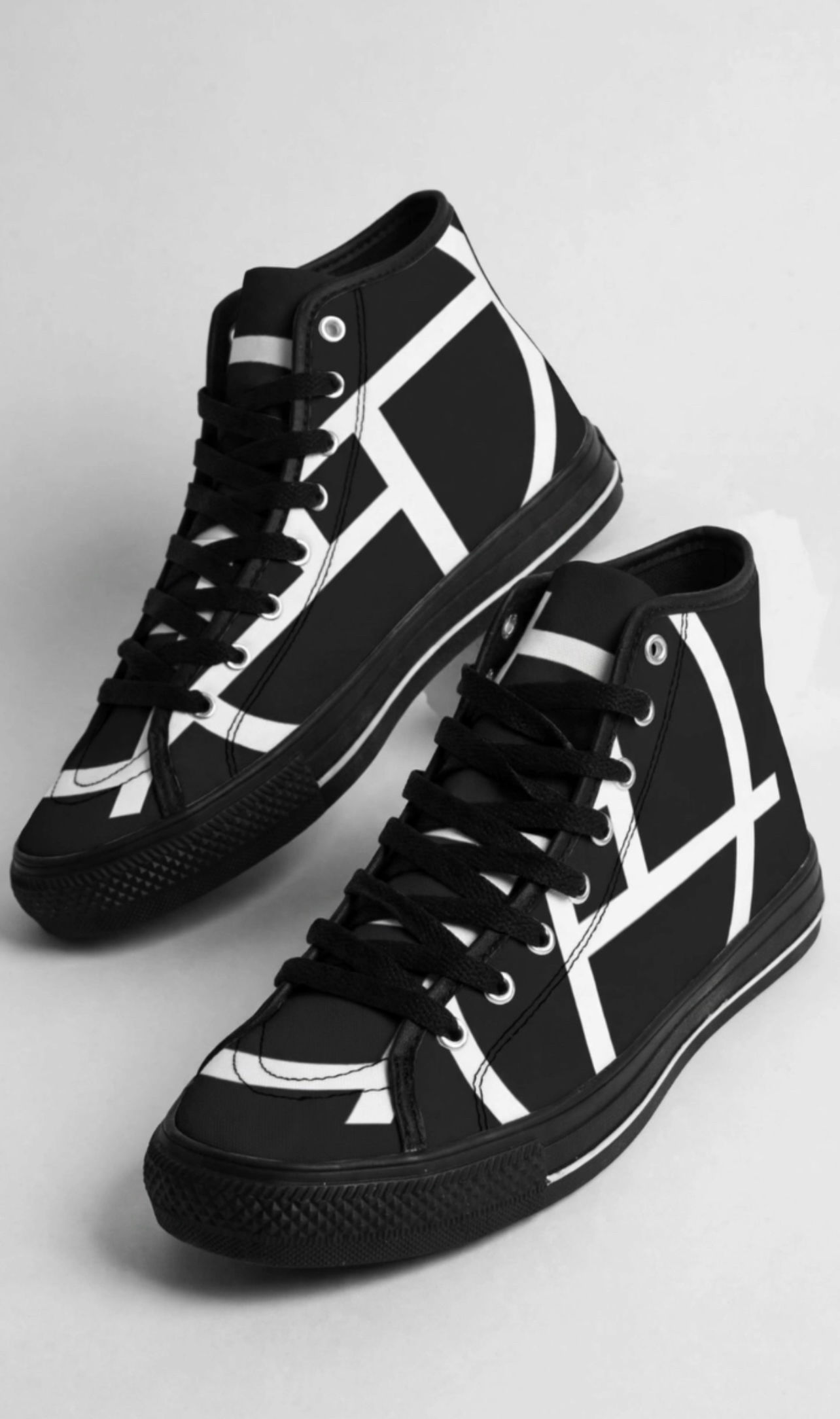PERSPEKTIV*™️ Steppaz Vancouver High Top Canvas Men's Shoes
