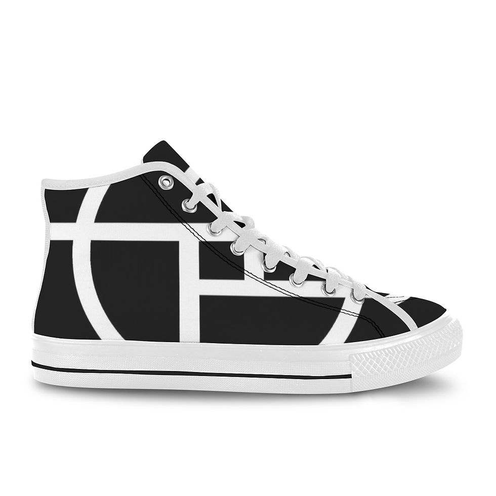 Miniatyrbilde: PERSPEKTIV* ™️ Steppaz Vancouver High Top Canvas Men's Shoes