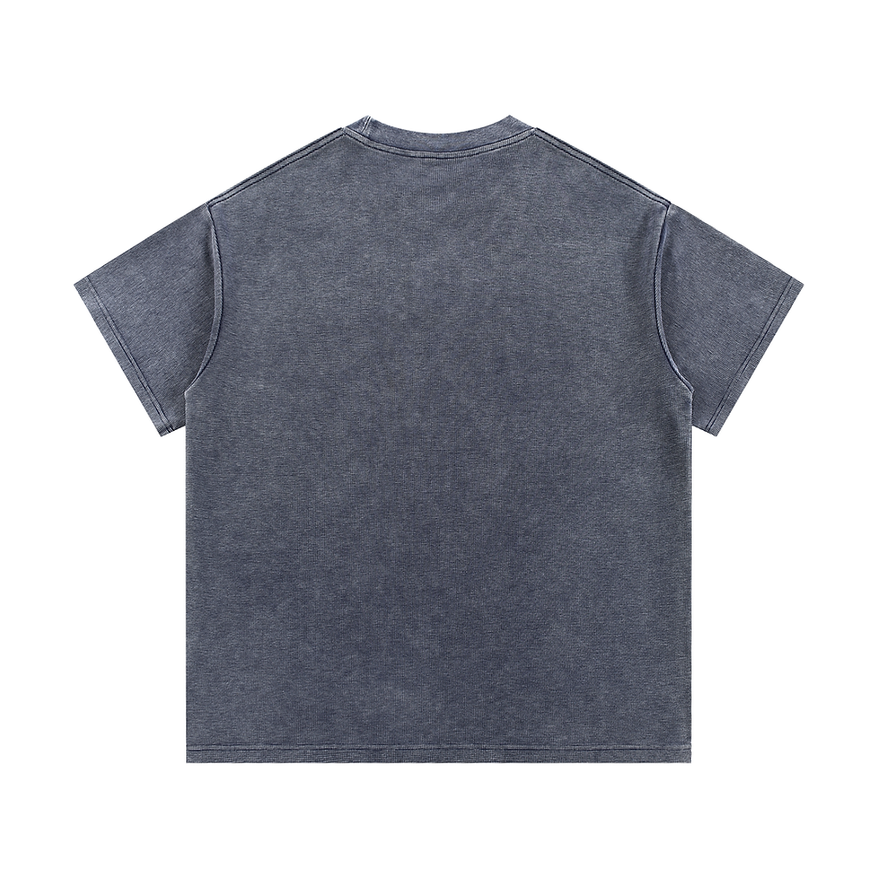 Miniatyrbilde: PERSPEKTIV* ™️ Mineral Wash Waffle Knit T-Shirt