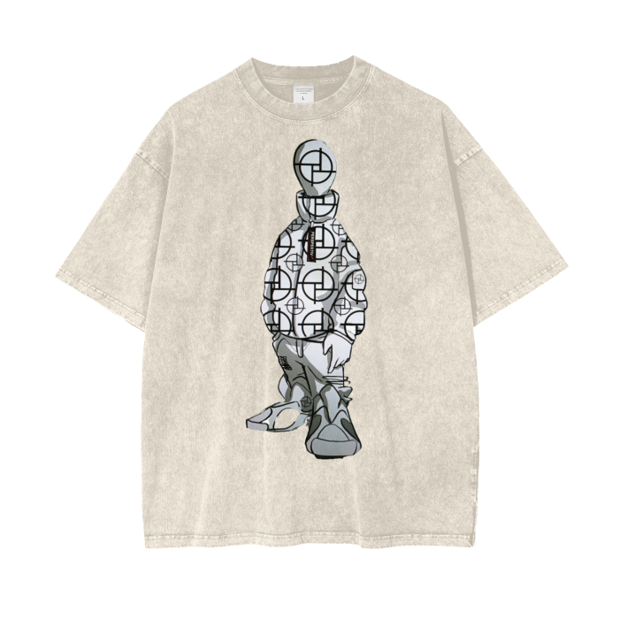 PERSPEKTIV* ™️ Acid Wash Oversize T