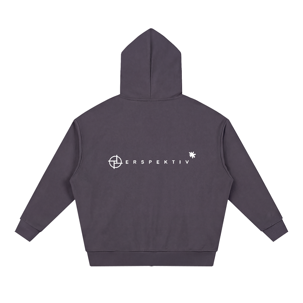 Indexkép: PERSPEKTIV* ™️ Uncensored Loose Solid Full Zip Hoodie