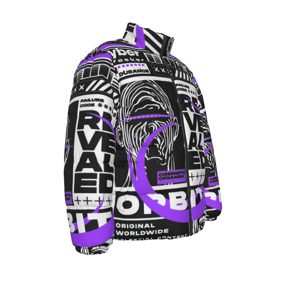 Indexkép: PERSPEKTIV* ™️ “Revealed” Unisex Stand-up Collar Down Puffer Jacket