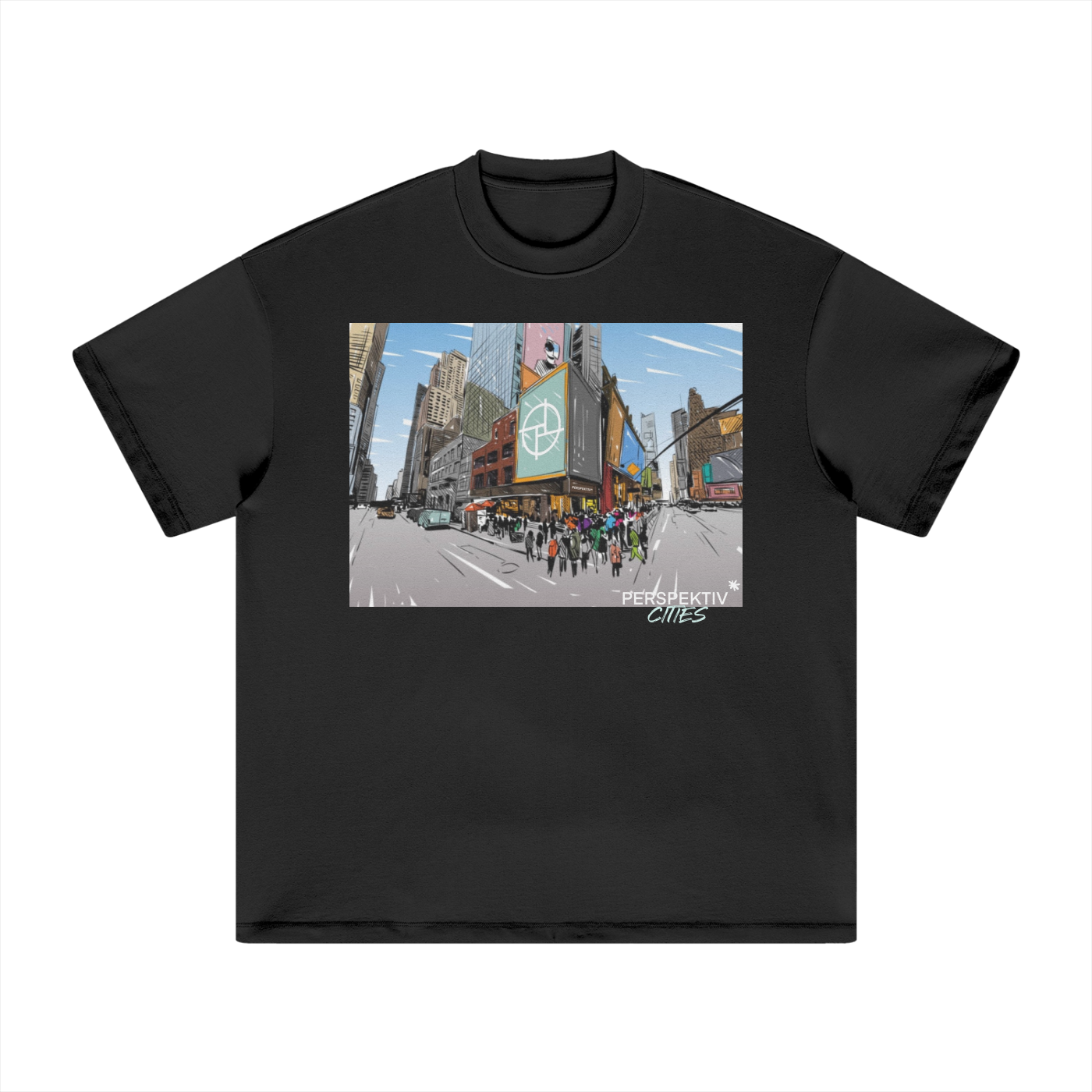 PERSPEKTIV* ™️ Cities Unisex Heavyweight T-shirt