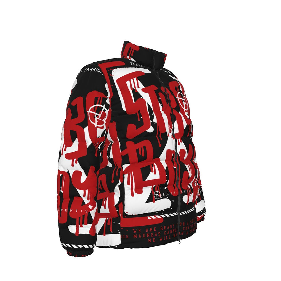 Thumbnail: PERSPEKTIV* ™️ “Street Boys” Unisex Stand Collar Slim Down Puffer Jacket