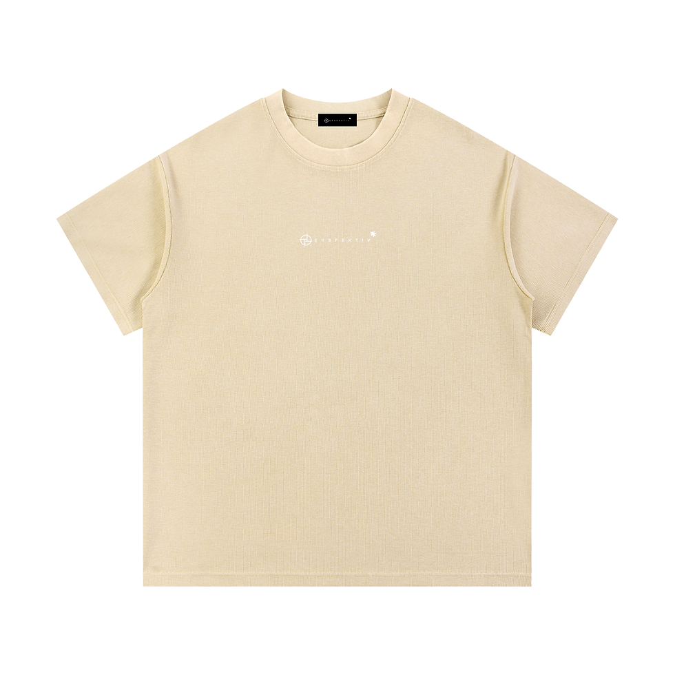 Miniatyrbilde: PERSPEKTIV* ™️ Mineral Wash Waffle Knit T-Shirt
