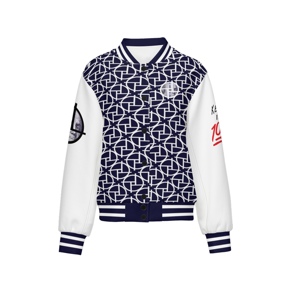 PERSPEKTIV* ™️ Signature "Keep It 💯" Varsity Jacket