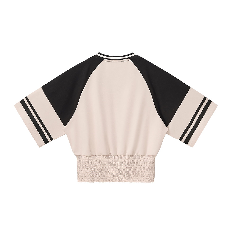 Miniature : PERSPEKTIV*™️ Women's Color Block Ruched T-Shirt