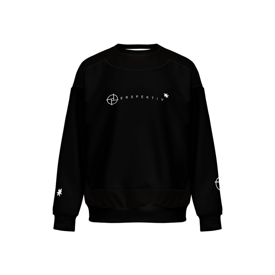 Men's PERSPEKTIV* ™️ Black Crew Neck Sweatshirt
