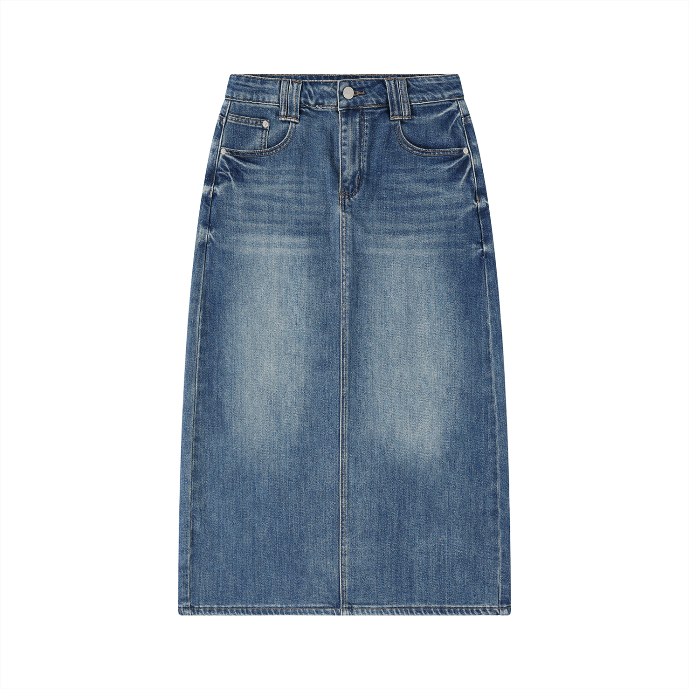 PERSPEKTIV*™️ Women’s Vintage Wash Denim Skirt