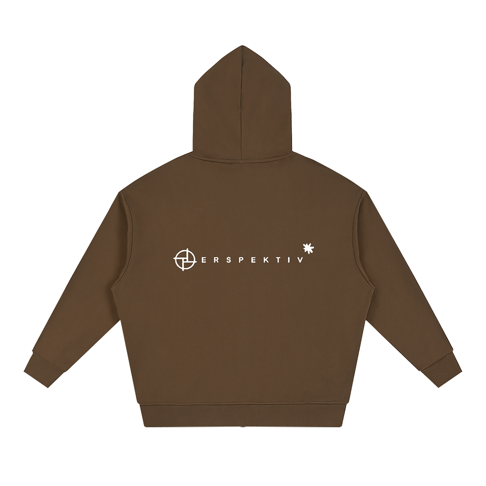 Indexkép: PERSPEKTIV* ™️ Uncensored Loose Solid Full Zip Hoodie