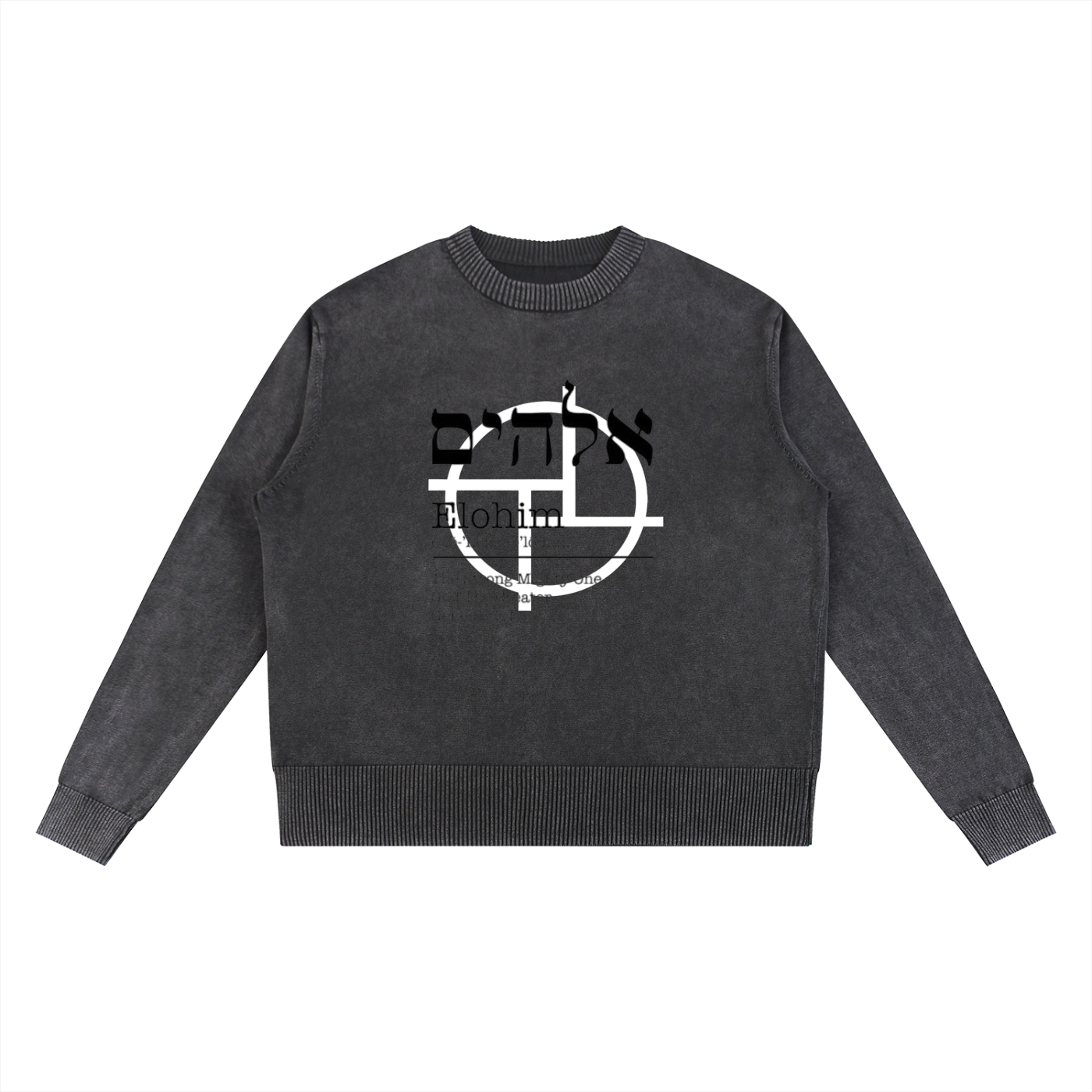 PERSPEKTIV* ™️ Mineral Wash Oversized Sweater