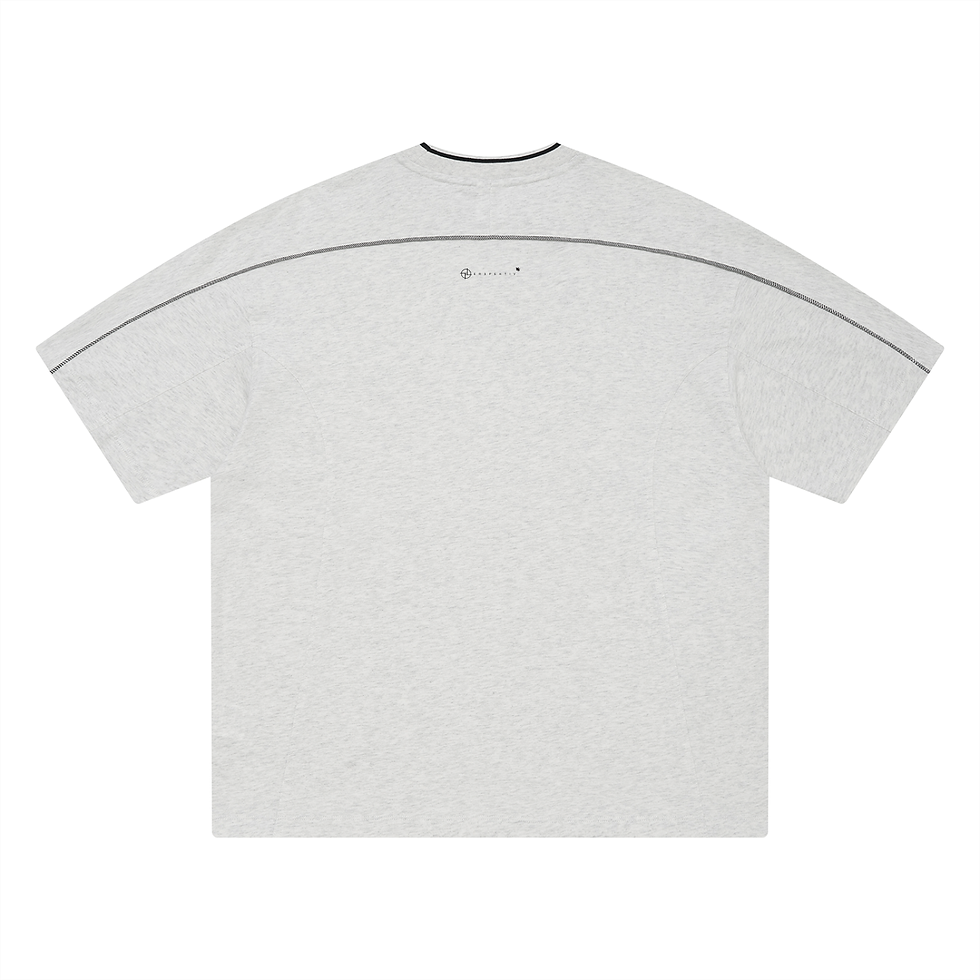Thumbnail: PERSPEKTIV*™️ Unisex Oversized Contrast Tape T-Shirt
