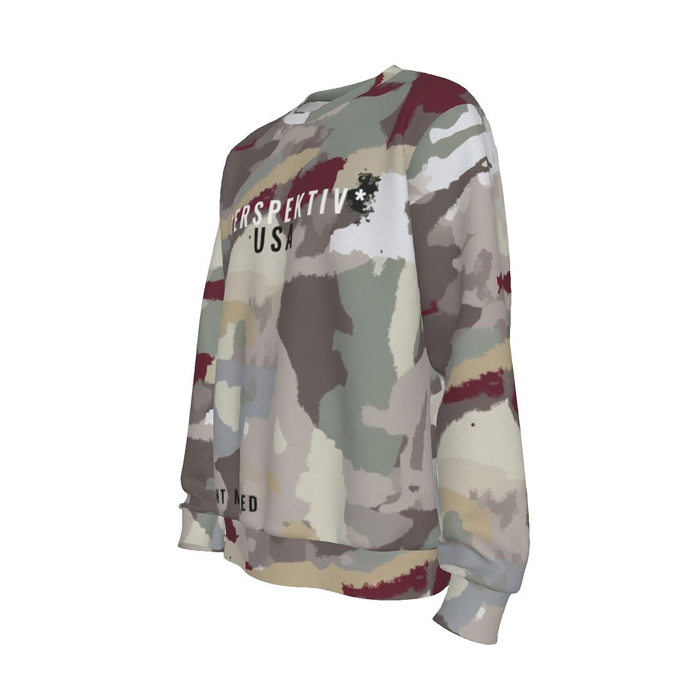 Thumbnail: PERSPEKTIV* USA Military Unit: 1st Infantry Division Militant Minded Sweater