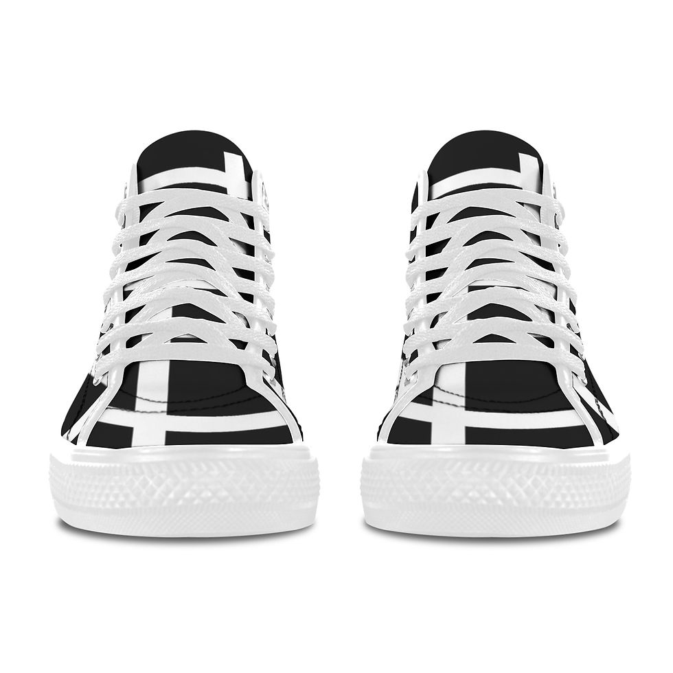 Miniatyrbilde: PERSPEKTIV* ™️ Steppaz Vancouver High Top Canvas Men's Shoes