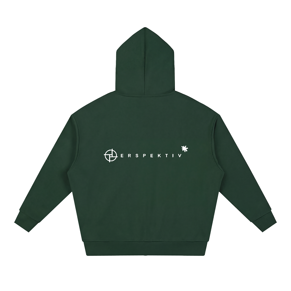 Indexkép: PERSPEKTIV* ™️ Uncensored Loose Solid Full Zip Hoodie